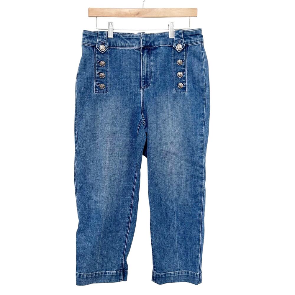 Talbots Sailor Cropped Jeans Sz 8P